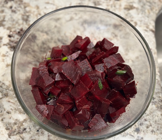 March to the Beet of a Different Salad (Beet Poke&nbsp;Bowl)